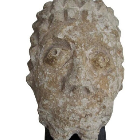 The Bornheim Head - Medieval French Christ Head - Picture 1 of 3